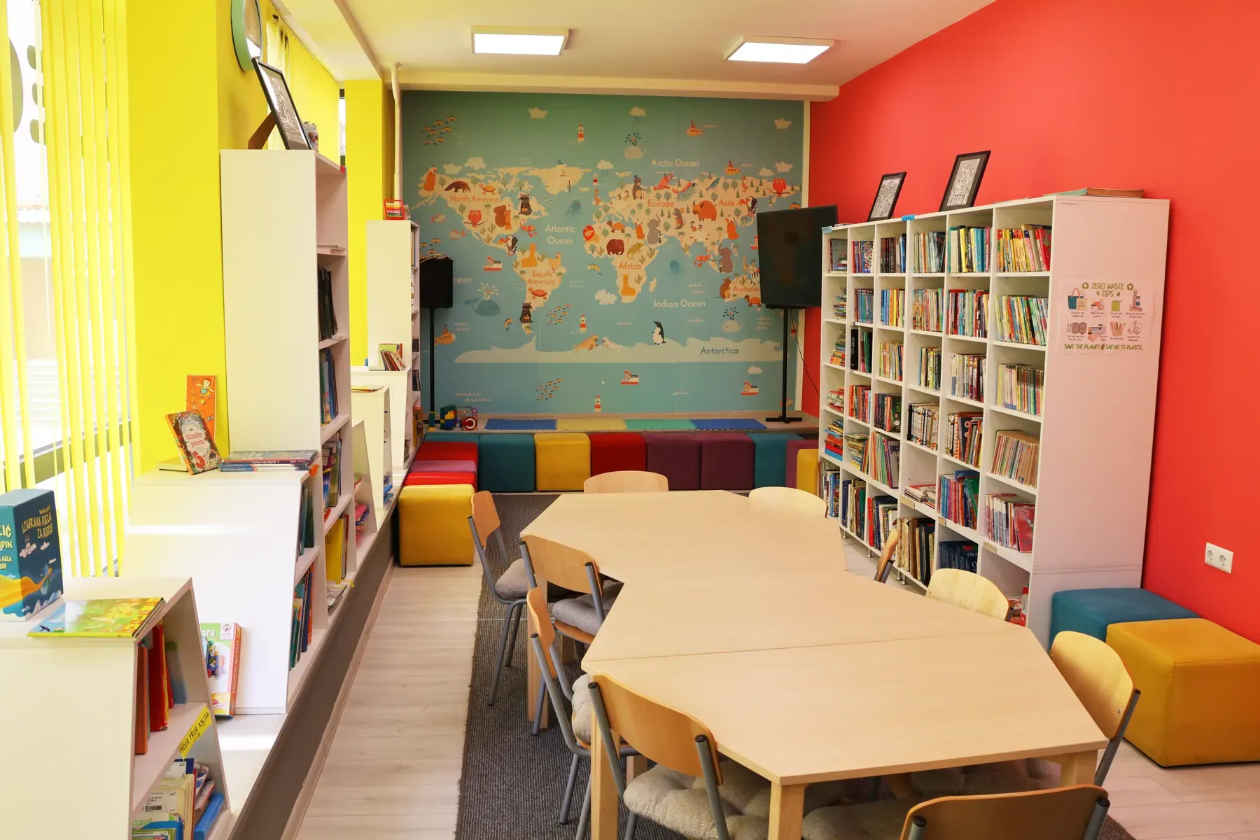 Kutak za djecu u biblioteci