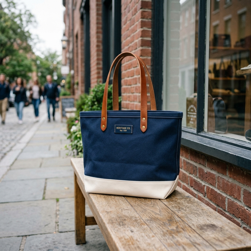 Canvas Market Tote